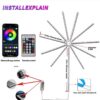 APP SMART CONTROL IC LED RGB FIREWORKS LIGHT - Image 6