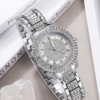 6PCS/SET WOMEN'S WATCH ELEGANT BUTTERFLY QUARTZ WATCH SPARKLING RHINESTONE ANALOG WRIST WATCH & JEWELRY SET, GIFT FOR MOM HER - Image 6