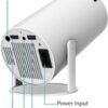 4K Portable Projector with Wifi & Bluetooth - Image 8