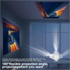 4K Portable Projector with Wifi & Bluetooth - Image 4