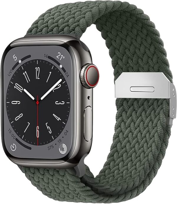Series-9 Smartwatch with Nylon Strap (Black) - Image 8