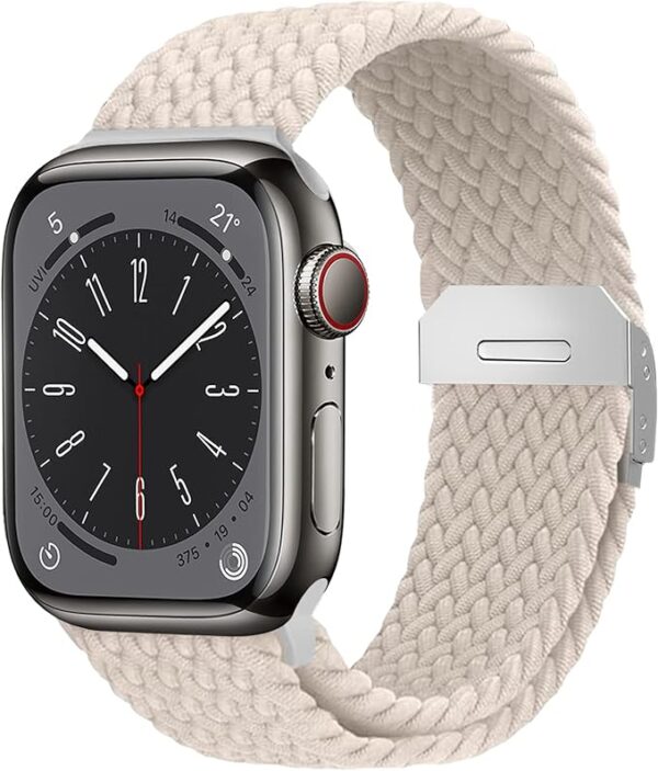 Series-9 Smartwatch with Nylon Strap (Black) - Image 7