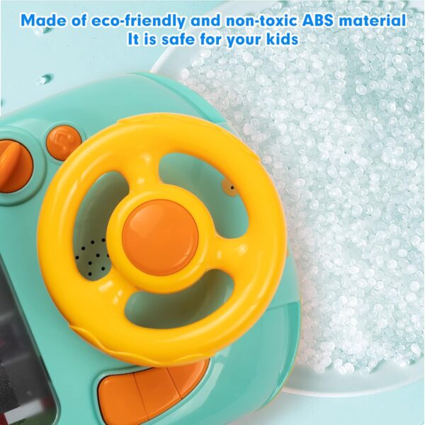 Simulation Driving Steering Musical Wheel Toys for child - Image 3