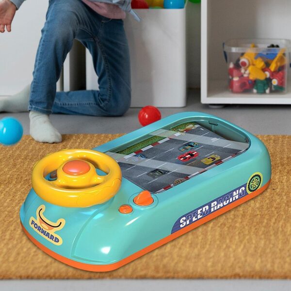 Simulation Driving Steering Musical Wheel Toys for child - Image 4