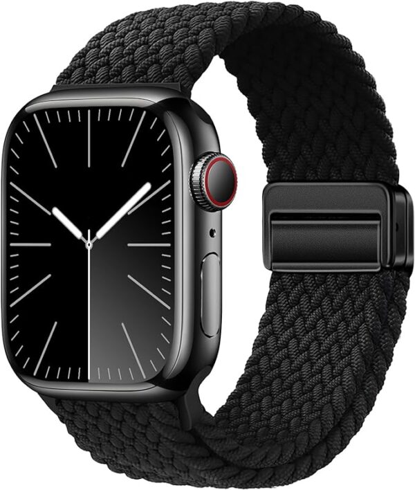 Series-9 Smartwatch with Nylon Strap (Black)