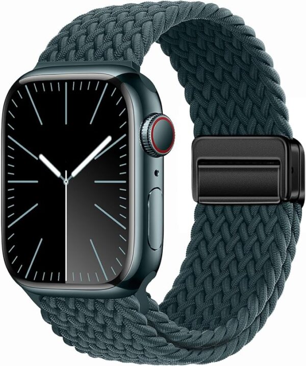 Series-9 Smartwatch with Nylon Strap (Black) - Image 4