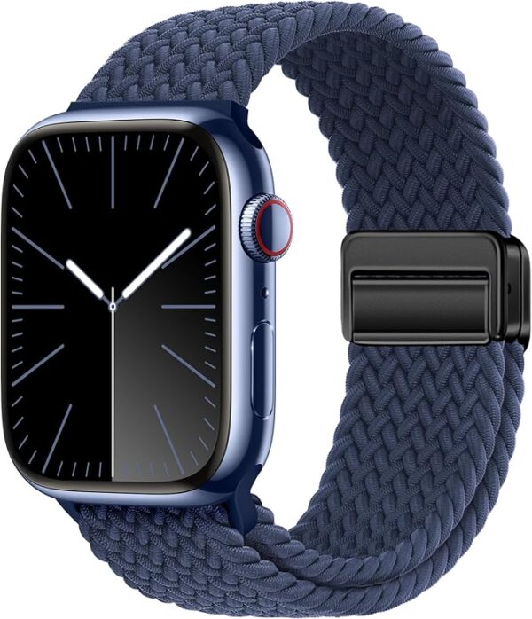 Series-9 Smartwatch with Nylon Strap (Black) - Image 5